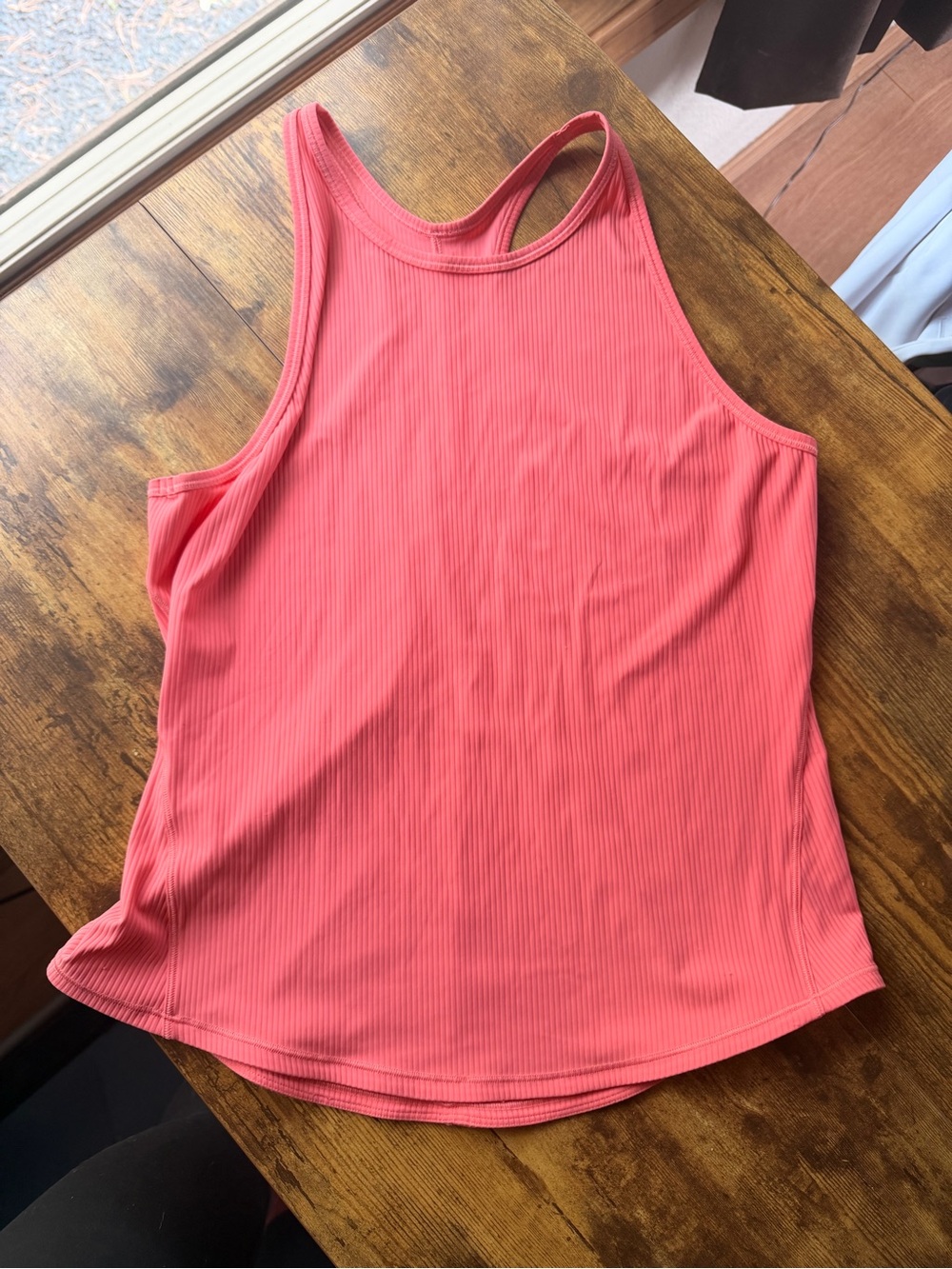 lululemon athletica Coral Ribbed Racerback Tank